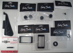 Harley Benton Electric Guitar Kit Single Cut (012 réception accessoires noirs)
